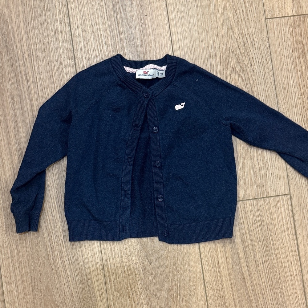 Vineyard Vines cardigan size 2T